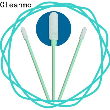 high quality micro cotton swabs double layers of microfiber fabric supplier for Micro-mechanical cleaning 1