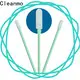 high quality micro cotton swabs double layers of microfiber fabric supplier for Micro-mechanical cleaning 1