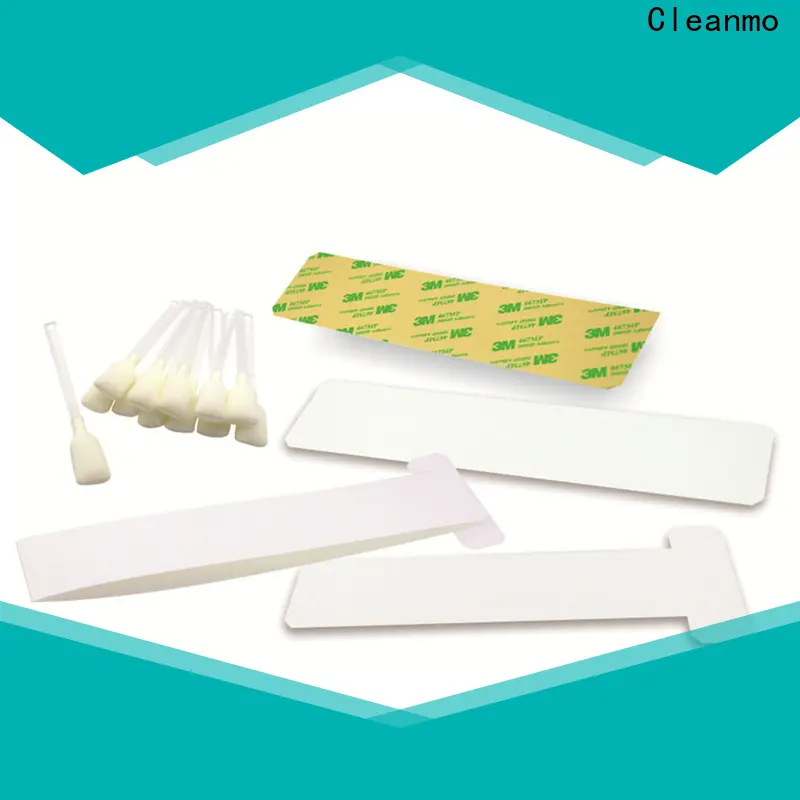 Cleanmo pvc zebra printhead cleaning factory for Zebra P120i printer2 1