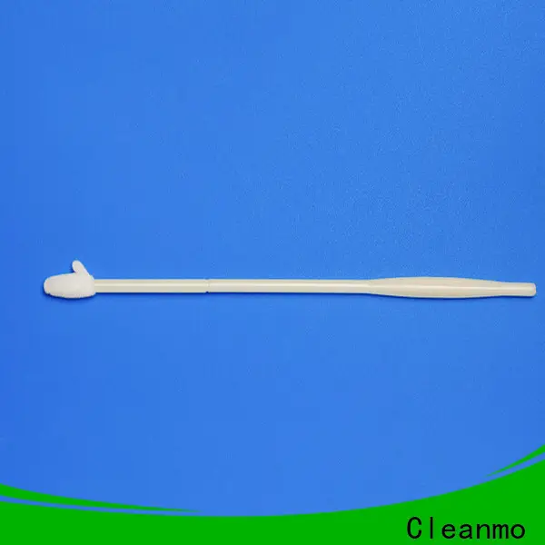 Cleanmo molded break point flocked nylon swab manufacturer for rapid antigen testing 1