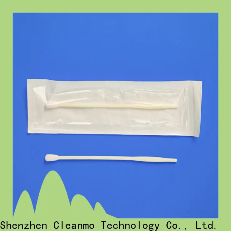 Cleanmo molded break point flocked swab supplier for hospital 1
