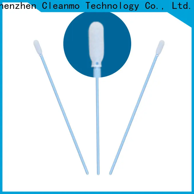 Cleanmo ESD-safe Polypropylene handle cotton swab supplier for Micro-mechanical cleaning 1