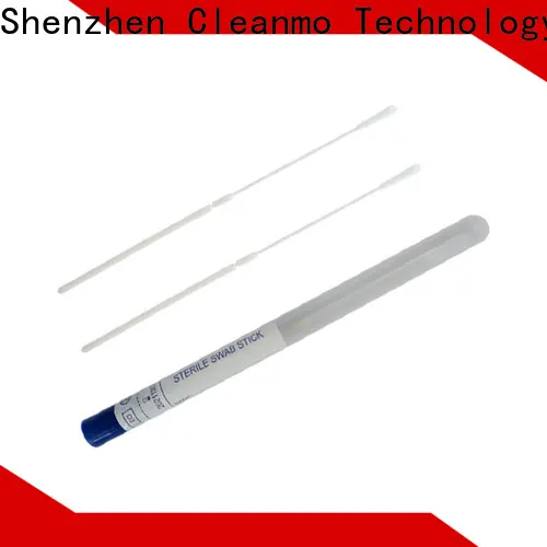 Cleanmo Wholesale custom nylon flocked nasopharyngeal swab factory for cytology testing 1
