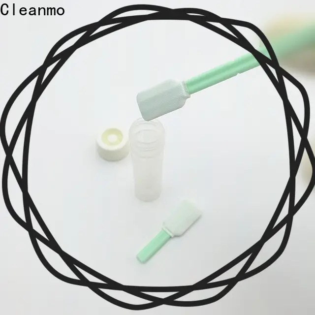 Cleanmo Bulk buy OEM sterile q tips factory price for test residues of previously manufactured products 1