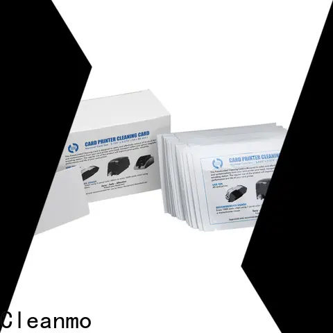 Cleanmo Bulk buy custom card reader cleaning card supplier for Smart Card Readers 1