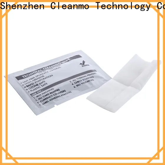Cleanmo OEM best printhead cleaning wipes wholesale for Check Scanners 1