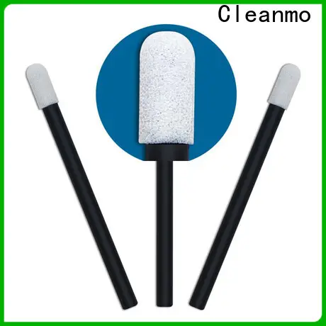 Cleanmo small ropund head medical cotton swab stick manufacturer for general purpose cleaning 1