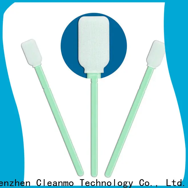 Cleanmo high quality fiber optic cleaning swabs manufacturer for printers 1