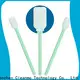 Cleanmo high quality fiber optic cleaning swabs manufacturer for printers 1