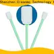 Cleanmo Polypropylene handle Disposable Microfiber Swabs factory price for general purpose cleaning 1