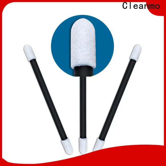 Cleanmo small ropund head alcohol swab price factory price for excess materials cleaning 1