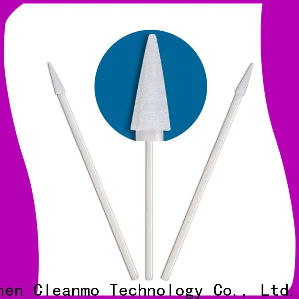 Cleanmo precision tip head puritan cotton swabs factory price for Micro-mechanical cleaning 1
