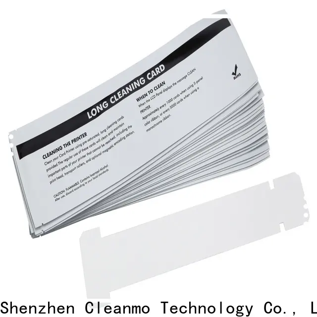 Cleanmo Bulk buy OEM zebra printhead cleaning manufacturer for cleaning dirt 1
