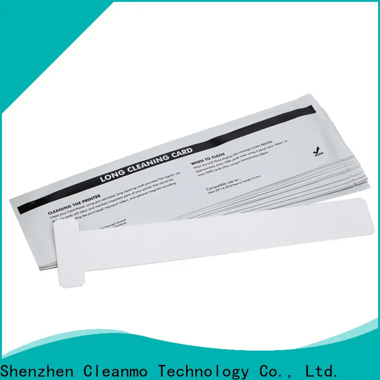 ODM zebra printer cleaning cards Aluminum foil packing wholesale for cleaning dirt 1