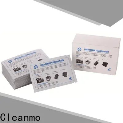 Cleanmo high quality Evolis Cleaning cards supplier for ID card printers1 1