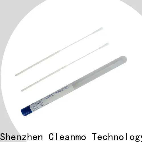 Cleanmo nylon flocked swab Nylon Fiber head wholesale for rapid antigen testing 1