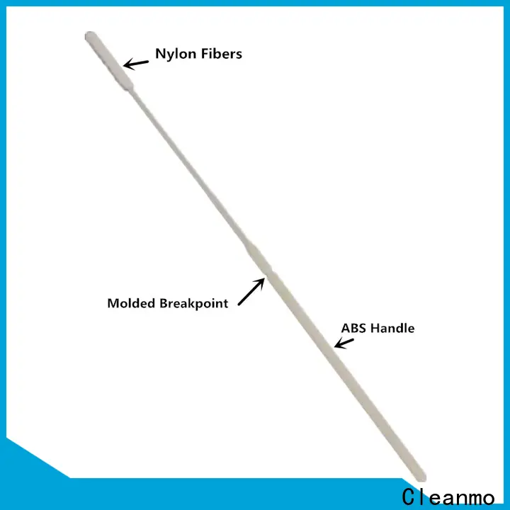 Custom bacteria swabs frosted tail of swab handle factory for hospital 1