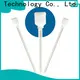 Cleanmo green handle ear wax cotton swab factory price for general purpose cleaning 1