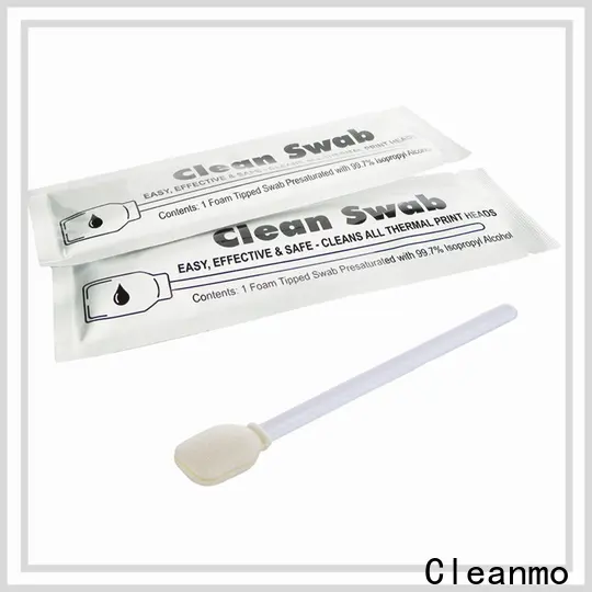 Cleanmo Sponge solvent printer cleaning swabs supplier for ID Card Printers 1