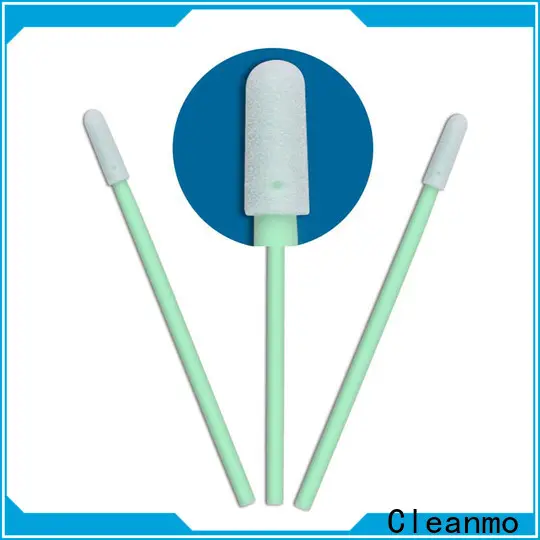 Cleanmo green handle oral mouth swabs manufacturer for general purpose cleaning 1