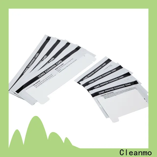 Cleanmo Bulk purchase custom zebra printhead cleaning factory for ID card printers 1