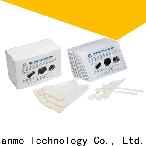 Cleanmo pvc zebra cleaners manufacturer for ID card printers1 1