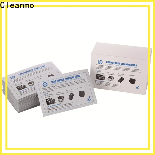 Cleanmo high quality Evolis Cleaning cards wholesale for Evolis printer4 1