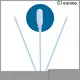 Bulk buy OEM large head cotton swabs thermal bouded supplier for Micro-mechanical cleaning 1