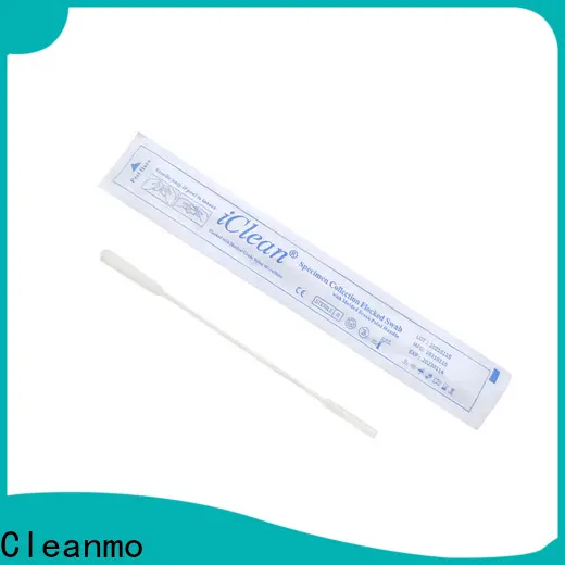 Cleanmo Nylon Fiber head nylon flocked nasopharyngeal swab supplier for cytology testing 1