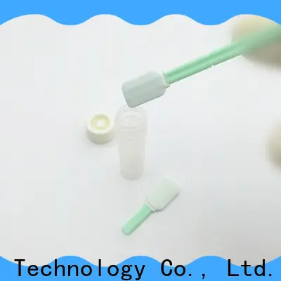 Cleanmo Polypropylene handle sterile Polyester swab manufacturer for test residues of previously manufactured products 1
