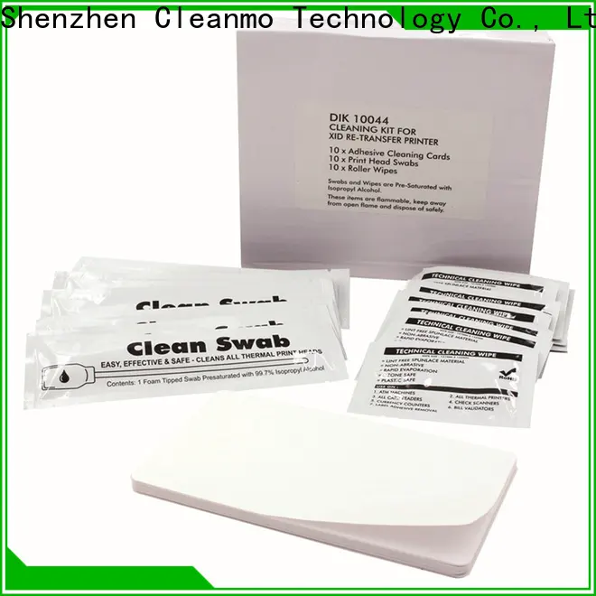 good quality inkjet printer cleaning sheets Electronic-grade IPA manufacturer for card printer1 1