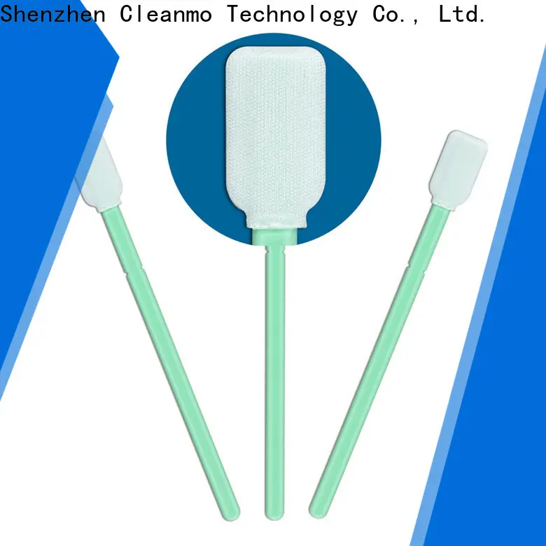 high quality optical cotton swab double layers of microfiber fabric factory price for Micro-mechanical cleaning 1