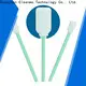high quality optical cotton swab double layers of microfiber fabric factory price for Micro-mechanical cleaning 1