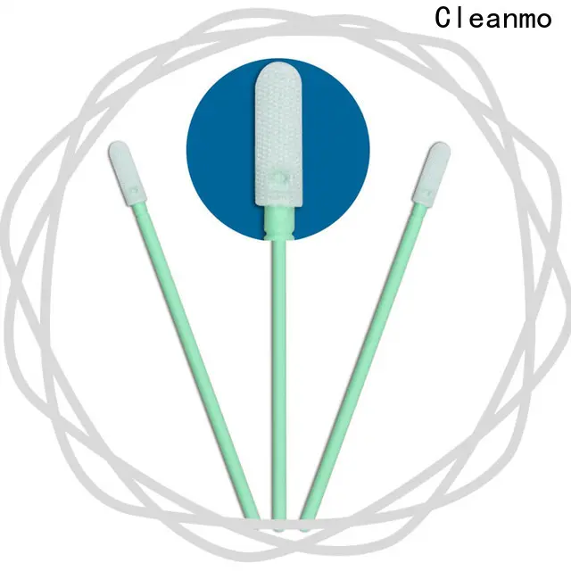 Cleanmo Polypropylene handle optical cotton swab supplier for excess materials cleaning1 1