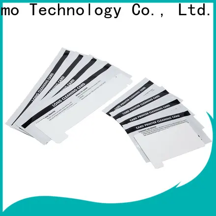 Cleanmo blending spunlace zebra printhead cleaning factory for Zebra P120i printer 1