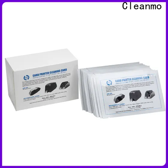 Cleanmo pvc zebra cleaning kit factory for ID card printers1 1