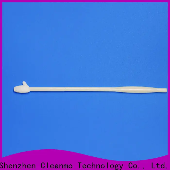 Wholesale high quality nylon flocked swab frosted tail of swab handle manufacturer for cytology testing 1
