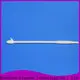 Wholesale high quality nylon flocked swab frosted tail of swab handle manufacturer for cytology testing 1