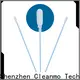 Cleanmo Polyurethane Foam ear wax on cotton bud wholesale for Micro-mechanical cleaning 1