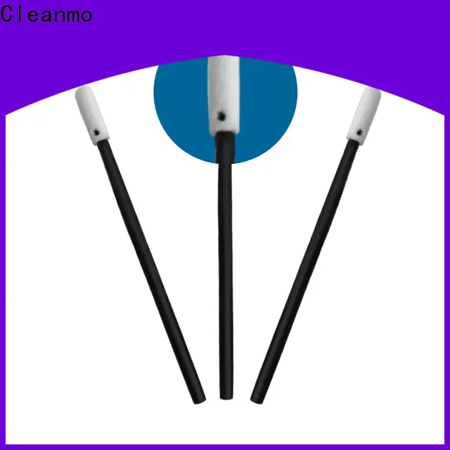 Cleanmo thermal bouded thin cotton buds manufacturer for Micro-mechanical cleaning 1