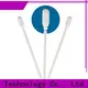 Cleanmo small ropund head cotton swab uses factory price for Micro-mechanical cleaning 1