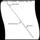 Cleanmo frosted tail of swab handle nylon flocked swab wholesale for hospital 1