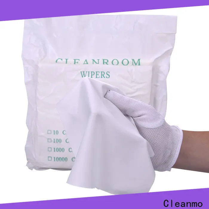 good quality microfiber lens wipes 30% nylon supplier for chamber cleaning 1