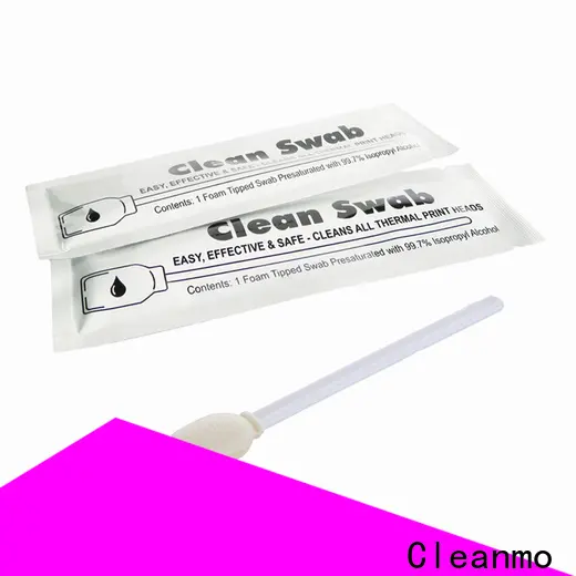 Cleanmo Custom ODM printhead cleaning swabs supplier for ID Card Printers 1