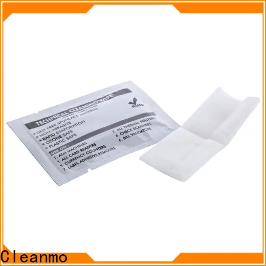 Bulk buy ODM thermal printhead cleaning wipes 60% Polyester supplier for ID Card Printers 1