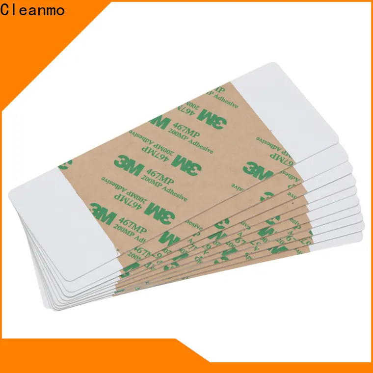 Cleanmo low-tack adhesive paper clean card factory for Magna Platinum 1