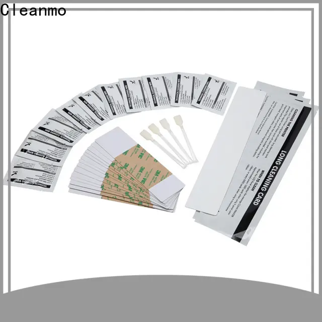 Cleanmo PVC printer cleaning products manufacturer for Fargo card printers1 1