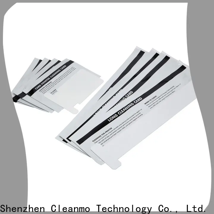 Cleanmo Bulk purchase zebra cleaning card manufacturer for ID card printers 1