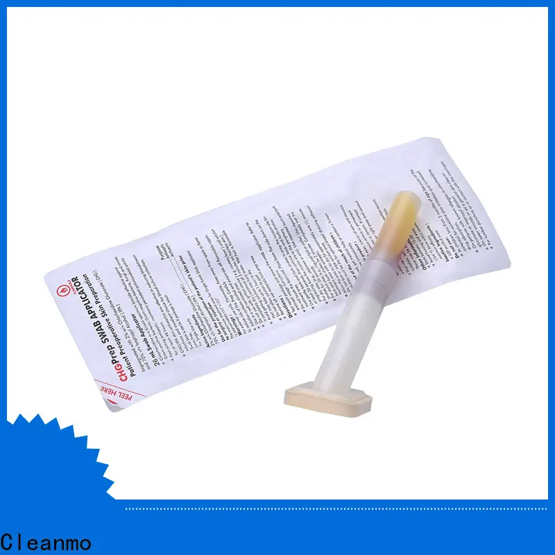 Wholesale OEM sterile applicators long plastic handle with 2% chlorhexidine gluconate wholesale for biopsies 1