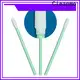 Cleanmo flexible paddle clean room cotton swabs factory for optical sensors 1
